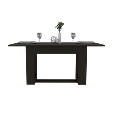 Mesa para Comedor Volder 160, Wengue, con Amplia Superficie, No Incluye Sillas