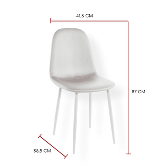 Combo Comedor Satura, Wengue y Café Claro, Incluye Comedor y 6 Sillas