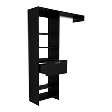 Closet Delhi 150, Wengue, con Variendad de Entrepaños y Un Cajón