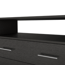 Organizador Barlovento, Wengue, con Cuatro Cajones y un entrepaño