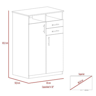 Combo Para Habitación Galicia, Incluye Biblioteca y Closet