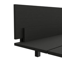 Cama Doble Wesley, Wengue, con Patas Metálicas ZF