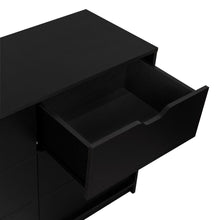 Organizador Brasilia, Wengue, Con Cuatro Cajones Multiusos Deslizables X2