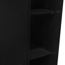 Closet Mandi, Wengue, con Dos Tubos y Un Cajon Deslizable ZF