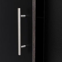 Closet Bariloche Bombay Eco, Wengue, con Variedad de Entrepaños y Cuatro Puertas Abatibles.