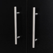 Closet Bariloche Bombay Eco, Wengue, con Variedad de Entrepaños y Cuatro Puertas Abatibles.