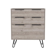 Organizador Ali, Humo, con 3 Cajones y Amplio Espacio de Almacenamiento