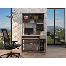 Escritorio Zafir, Bardolino , con Un Cajón y Cinco Entrepaños