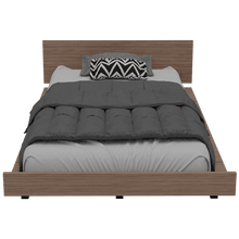 Cama Sencilla Wesley, Miel, Incluye Tendido de Tablones