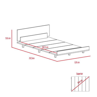 Combo para Habitación Alpha, Incluye Cama Sencilla y Colchón