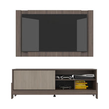 Mesa Para Tv Odell, Milan y Roble Natural, Para Televisor desde 50" a 65"