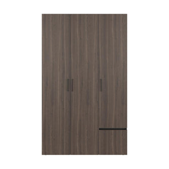 Closet Kenvil, Milan y Wengue, con un cajon y tres puertas