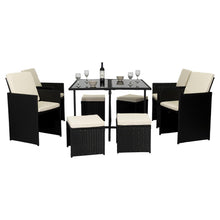 Comedor de Exterior Mucura , Negro y Blanco