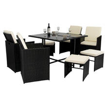 Comedor de Exterior Mucura , Negro y Blanco