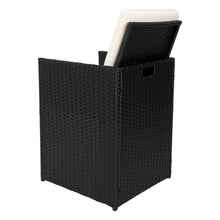 Comedor de Exterior Mucura , Negro y Blanco