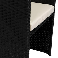 Comedor de Exterior Mucura , Negro y Blanco