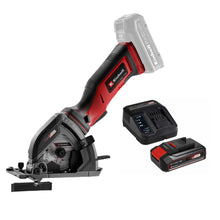 Mini Sierra Circular Inalámbrica, Bateria y Cargador 2,5 Ah