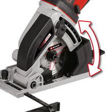 Mini Sierra Circular Inalámbrica, Bateria y Cargador 2,5 Ah