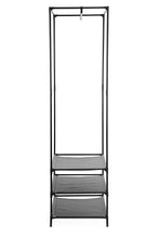Closet Organizador Lula, Negro, De Tres Niveles