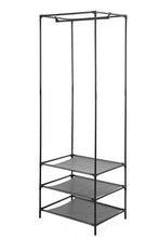 Closet Organizador Lula, Negro, De Tres Niveles