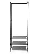 Closet Organizador Lula, Negro, De Tres Niveles