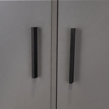 Closet Ader, Plata Oscuro y Fresno Europeo, de dos puertas ZF