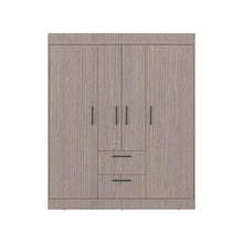 Closet Aura, Positano y Wengue, Con 4 Puertas y 2 Cajones
