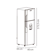 Nevera No Frost  Lúmina 290 Lts Challenger, Color Gris