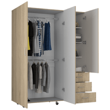 Combo para Habitación Utah, Incluye Escritorio, Organizador y Closet