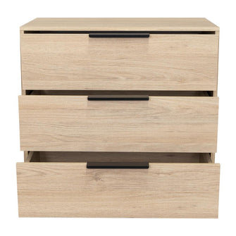 Organizador Wesley, Beige y Blanco, con Tres Cajones