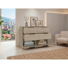 Organizador Wesley, Cartagena y Blanco, con Cuatro Cajones