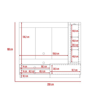 Combo Bior, Incluye Mesa Para TV Y Televisor 75"