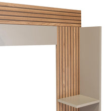 Mesa Para Tv Doha, Cocoa y Miel, Con Variedad de Entrepaños