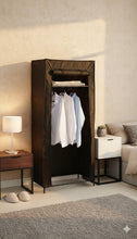 Closet Organizador Tuco, Negro, De tela, con espacio para organizar ropa