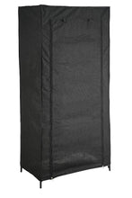 Closet Organizador Tuco, Negro, De tela, con espacio para organizar ropa