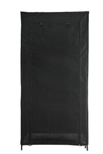 Closet Organizador Tuco, Negro, De tela, con espacio para organizar ropa