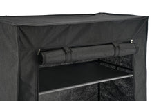 Closet Organizador Tuco, Negro, De tela, con espacio para organizar ropa