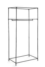 Closet Organizador Tuco, Negro, De tela, con espacio para organizar ropa