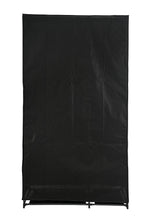 Closet Organizador Dono, Negro,  con variedad de entrepaños en tela