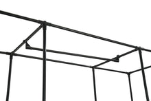 Closet Organizador Belo, Negro, En tela con variedad de entrepaños laterales