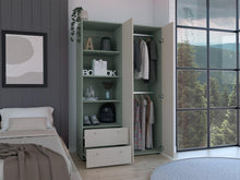 Closet Home, Agave y Toquilla, con dos puertas abatibles