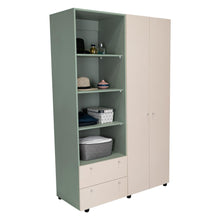 Closet Mokat, Agave y Toquilla, con dos puertas abatibles