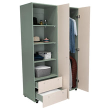 Closet Mokat, Agave y Toquilla, con dos puertas abatibles