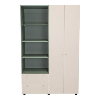 Closet Mokat, Agave y Toquilla, con dos puertas abatibles