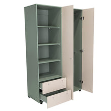 Closet Mokat, Agave y Toquilla, con dos puertas abatibles