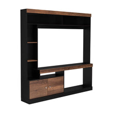 Mesa Para Tv Clasic, Wengue y Cobre, Para Televisor de 55 Pulgadas