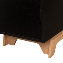 Mesa Para Tv Toulo, Wengue y Fresno, Con Espacio Para TV de 80''