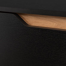 Mesa Para Tv Toulo, Wengue y Fresno, Con Espacio Para TV de 80''