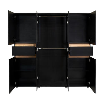 Closet Grande Imperial 200x200 Wengue y Fresno Europeo