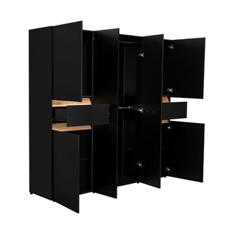 Closet Grande Imperial 200x200 Wengue y Fresno Europeo